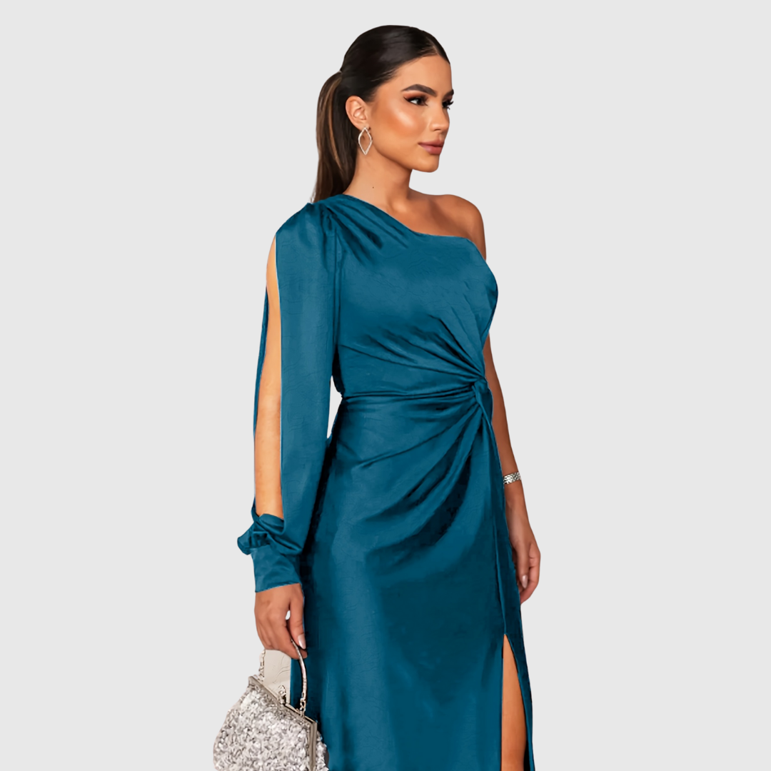 Charlotta | One‑Shoulder Evening Gown