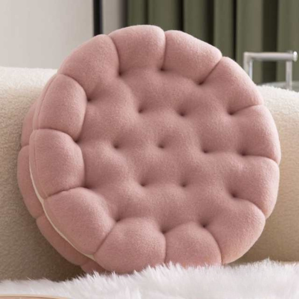 Snuggly Cookie-Inspired Cushion