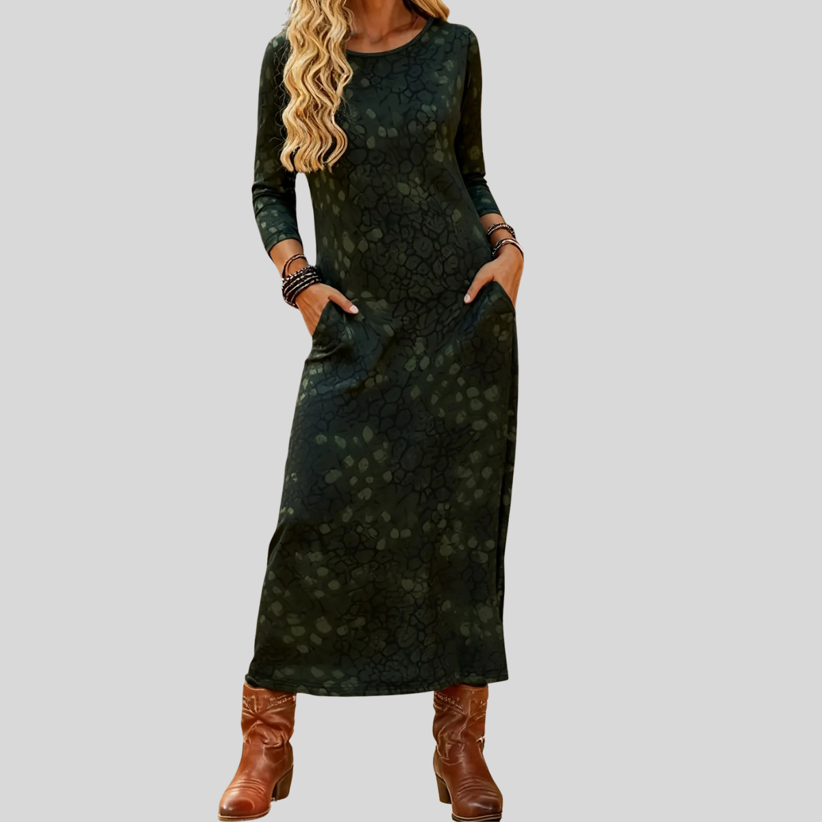 Elara | Floral Maxi Dress