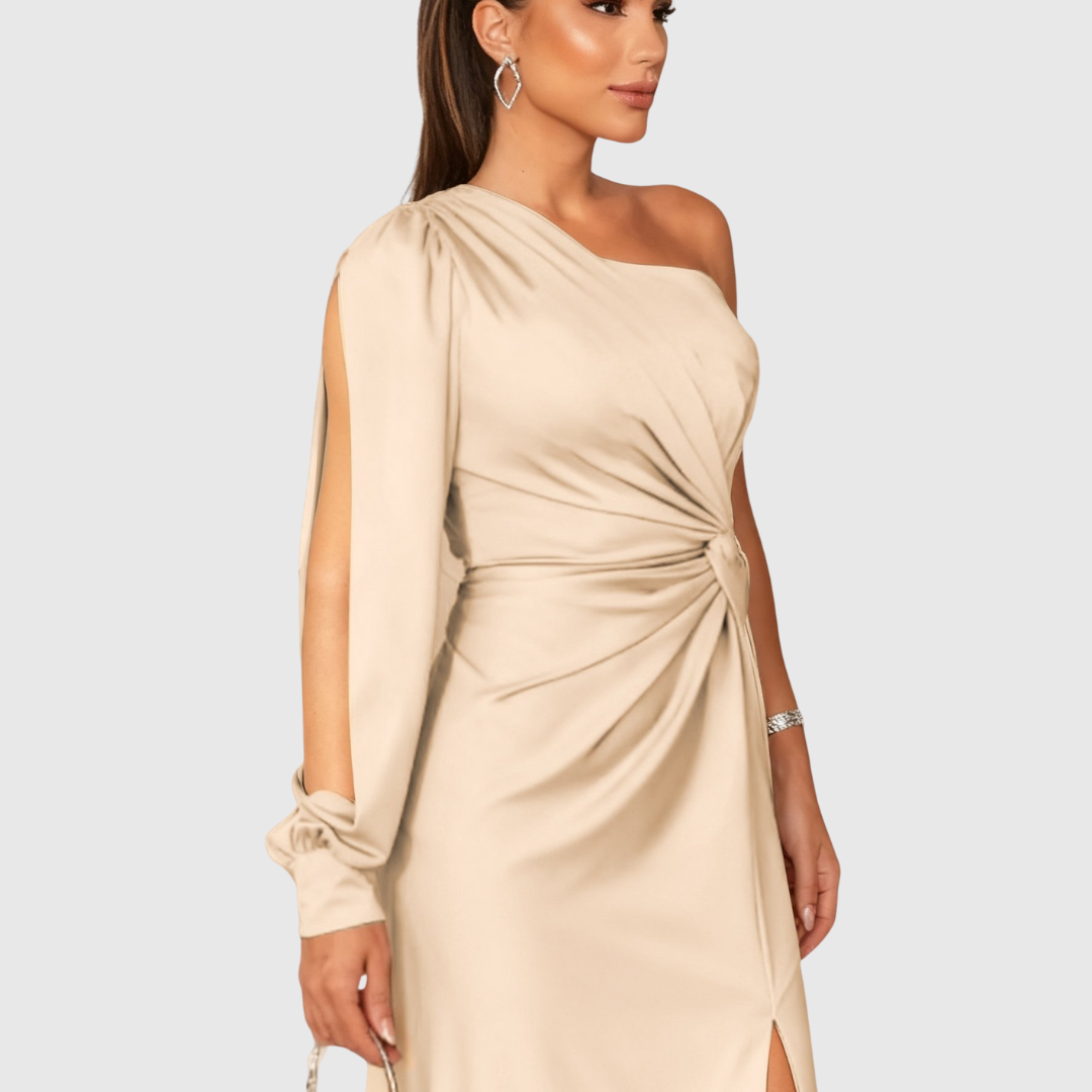 Charlotta | One‑Shoulder Evening Gown