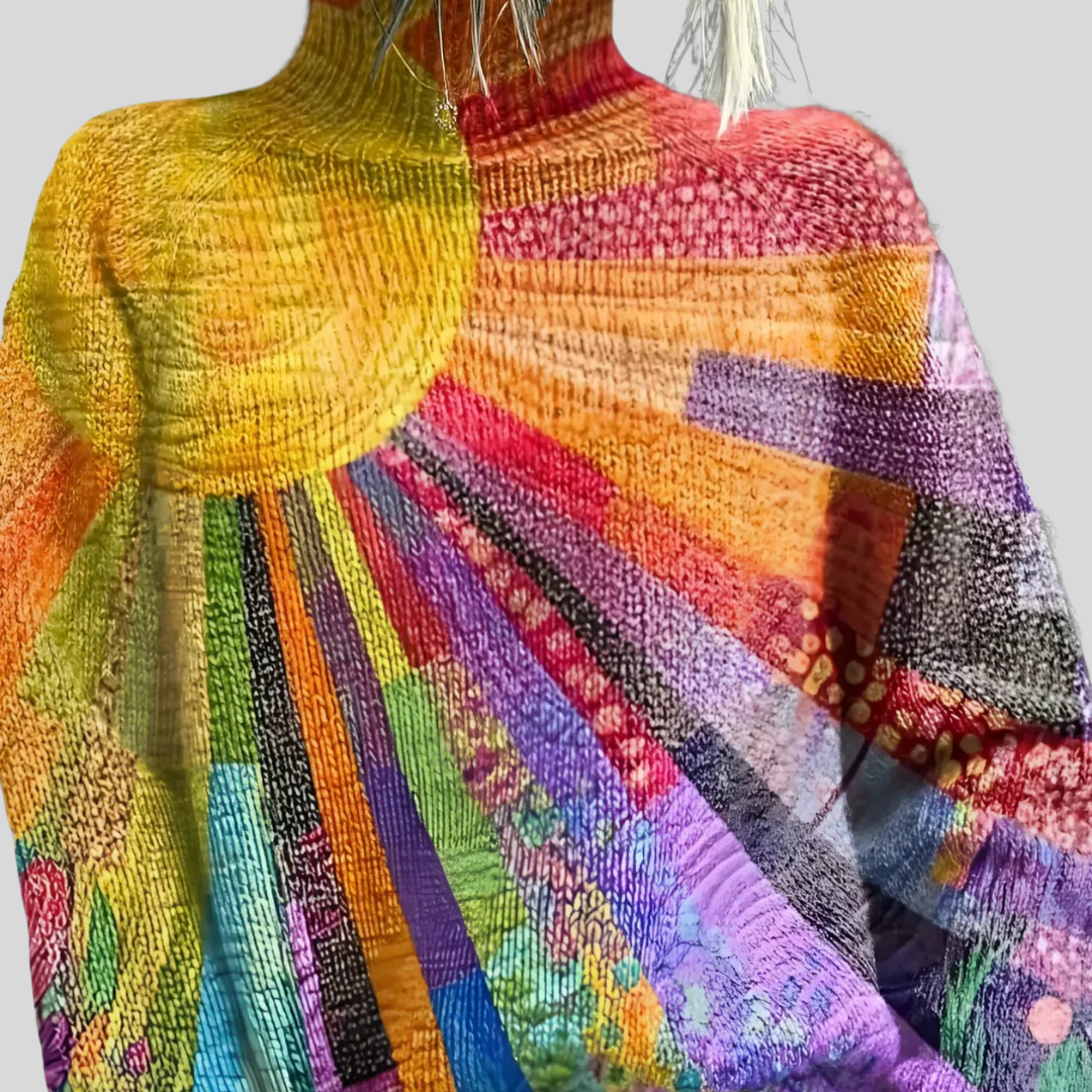 ZINNIA™ - Sunshine Turtleneck Sweater