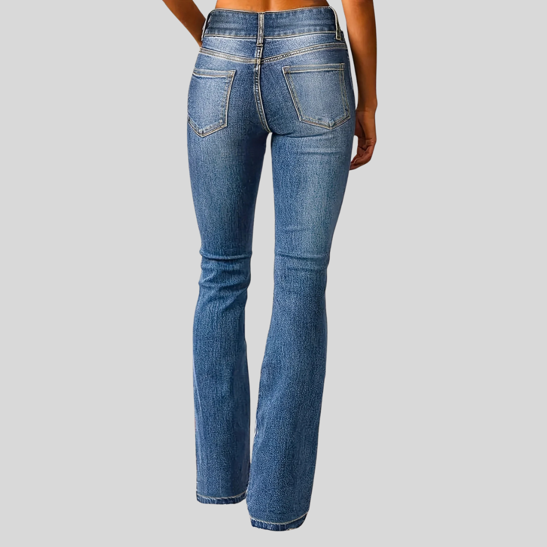 Aya™ - High-Waisted Flared Jeans