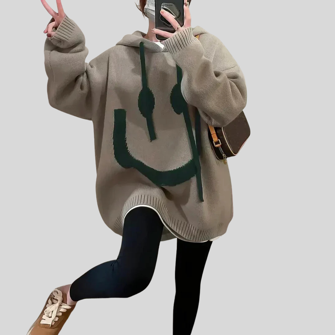 SMILEY™ | Cozy Oversized Hoodie