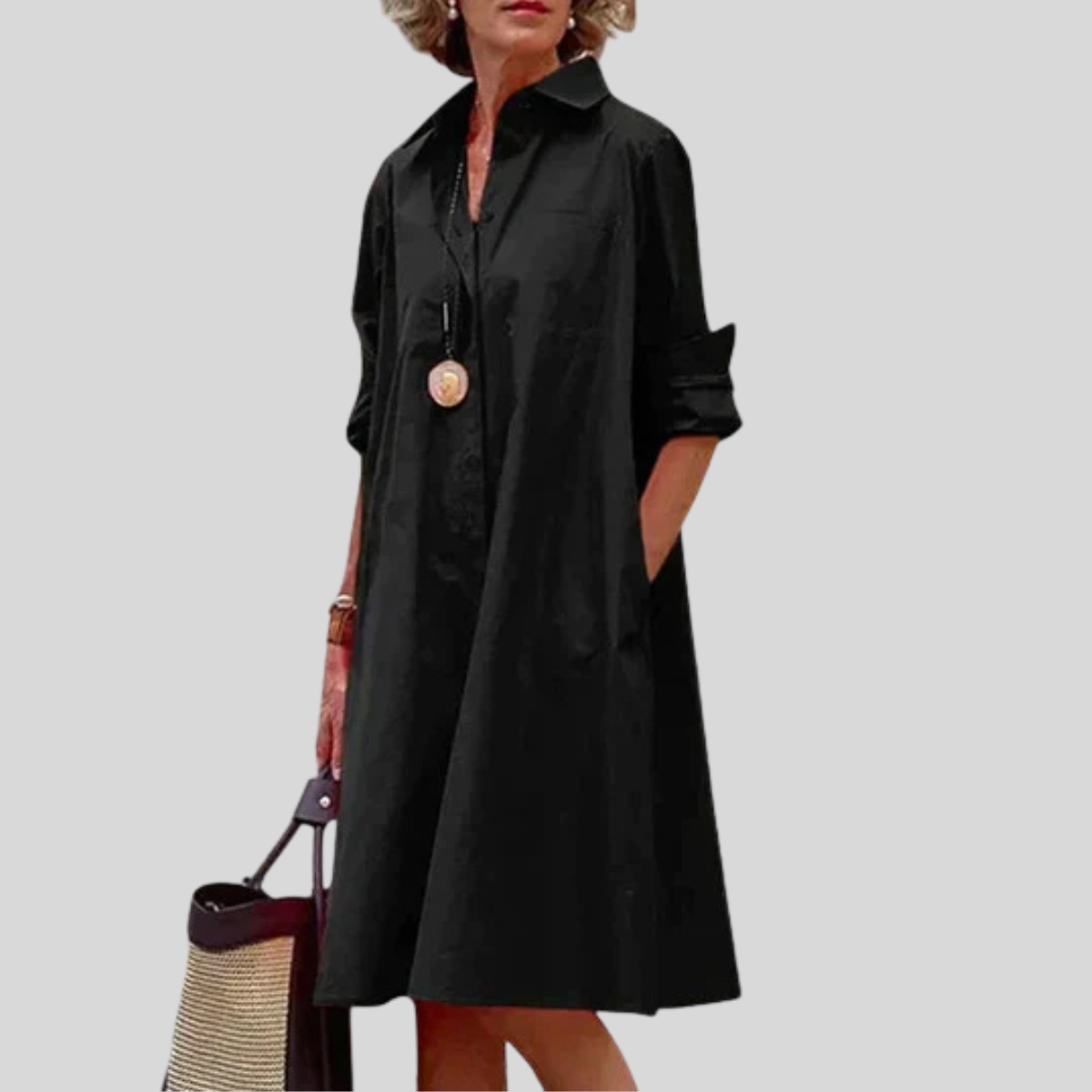 Paige™ - Elegant Dress With Pockets