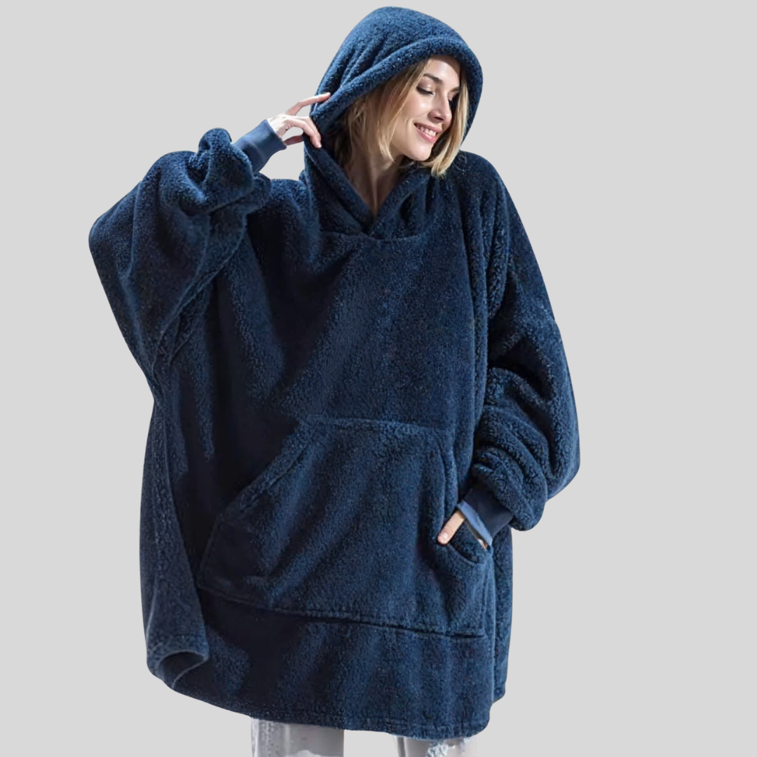 COZYCLOUD™ - Fleece-Lined Oversized Hoodie