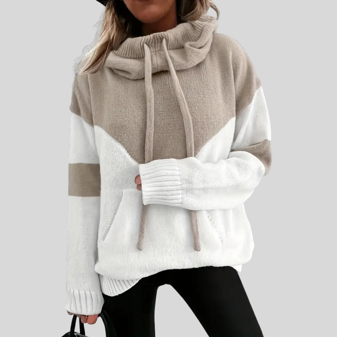 RÍONA™ - Dual-Tone Cosy Hoodie