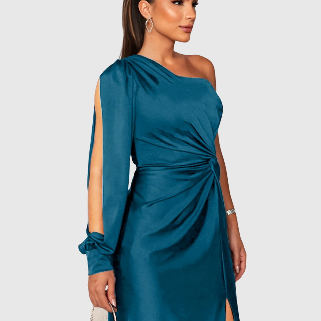 Charlotta | One‑Shoulder Evening Gown