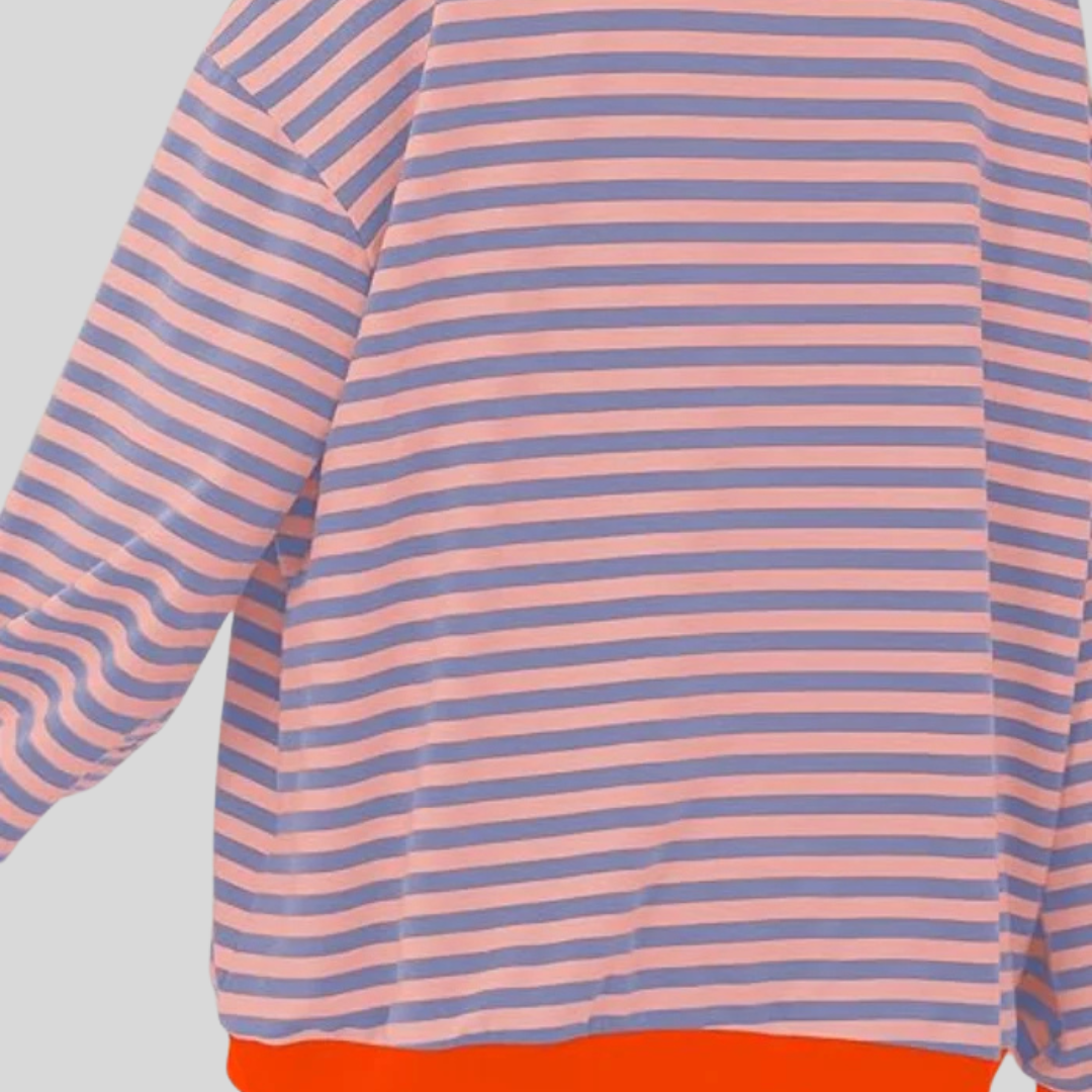 Ashley | Playful Striped Sweater