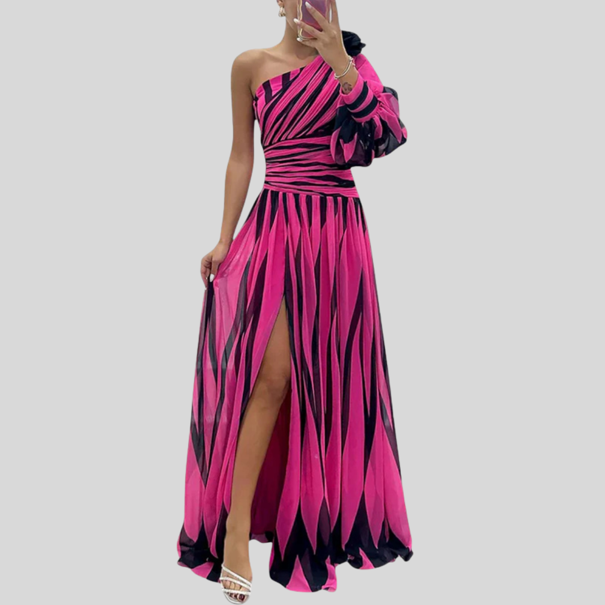 Aubryzah | Sophisticated Maxi Dress