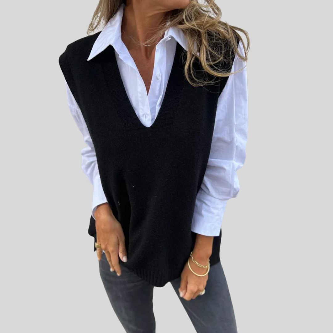EVELYN™ - Stylish Knit Sweater Vest