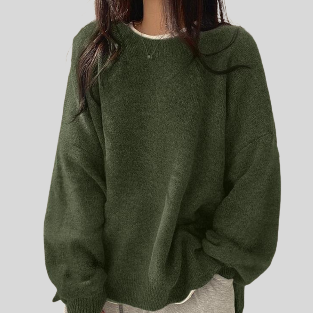 VIOLETTA™ - Cozy Long Sleeve Round Neck Knitwear Sweater