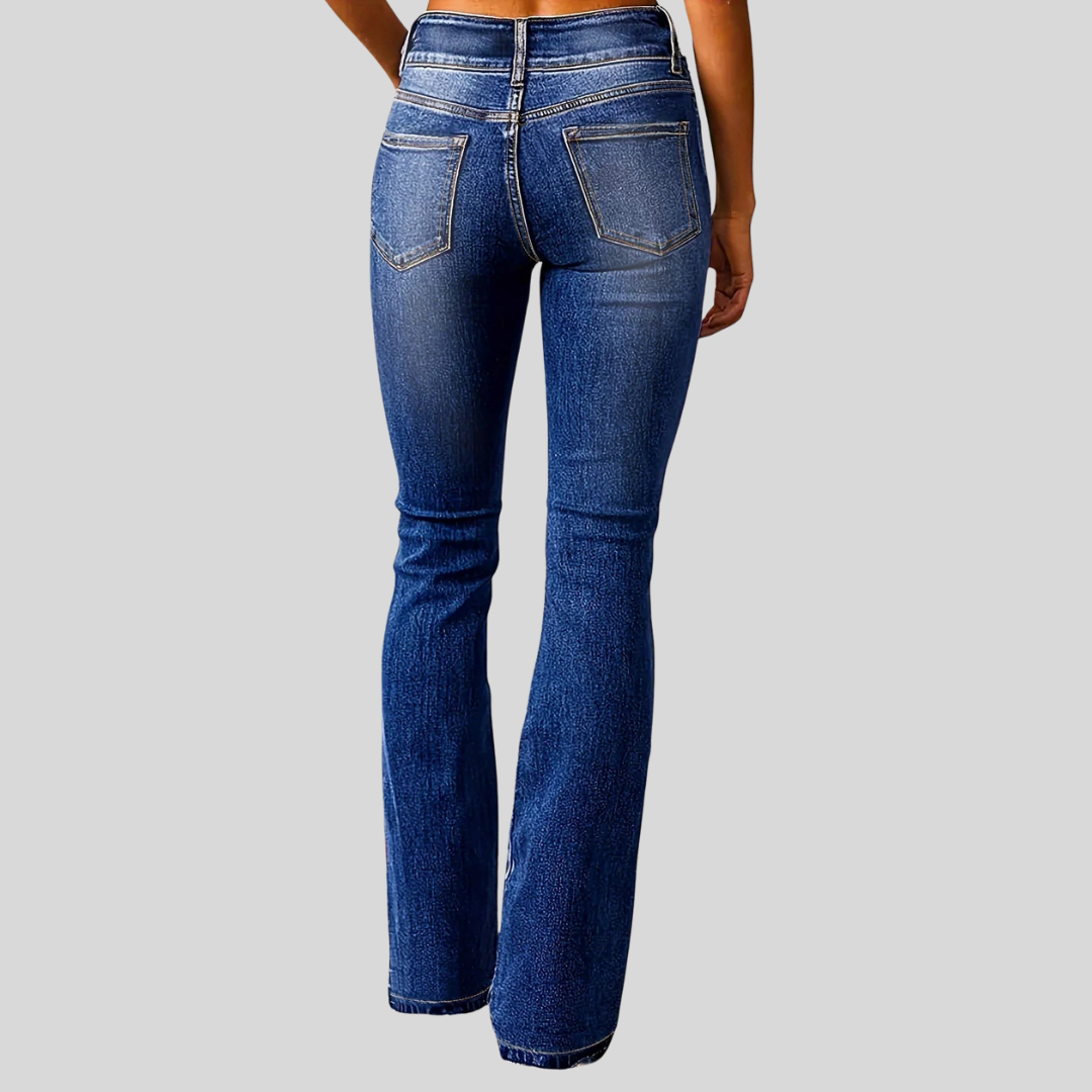 Aya™ - High-Waisted Flared Jeans