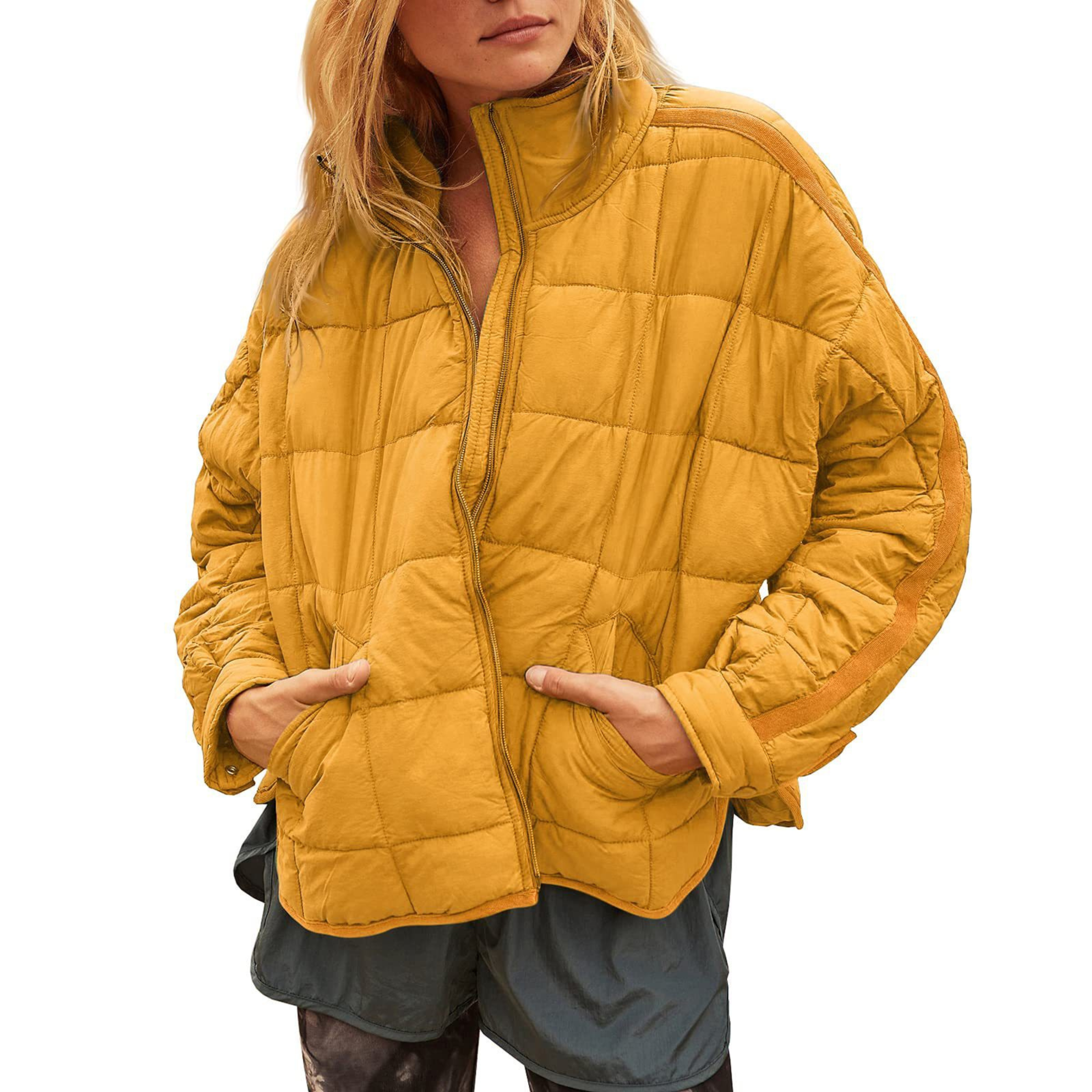 GEMMA™ – Lightweight Compact Zip Puffer Jacket