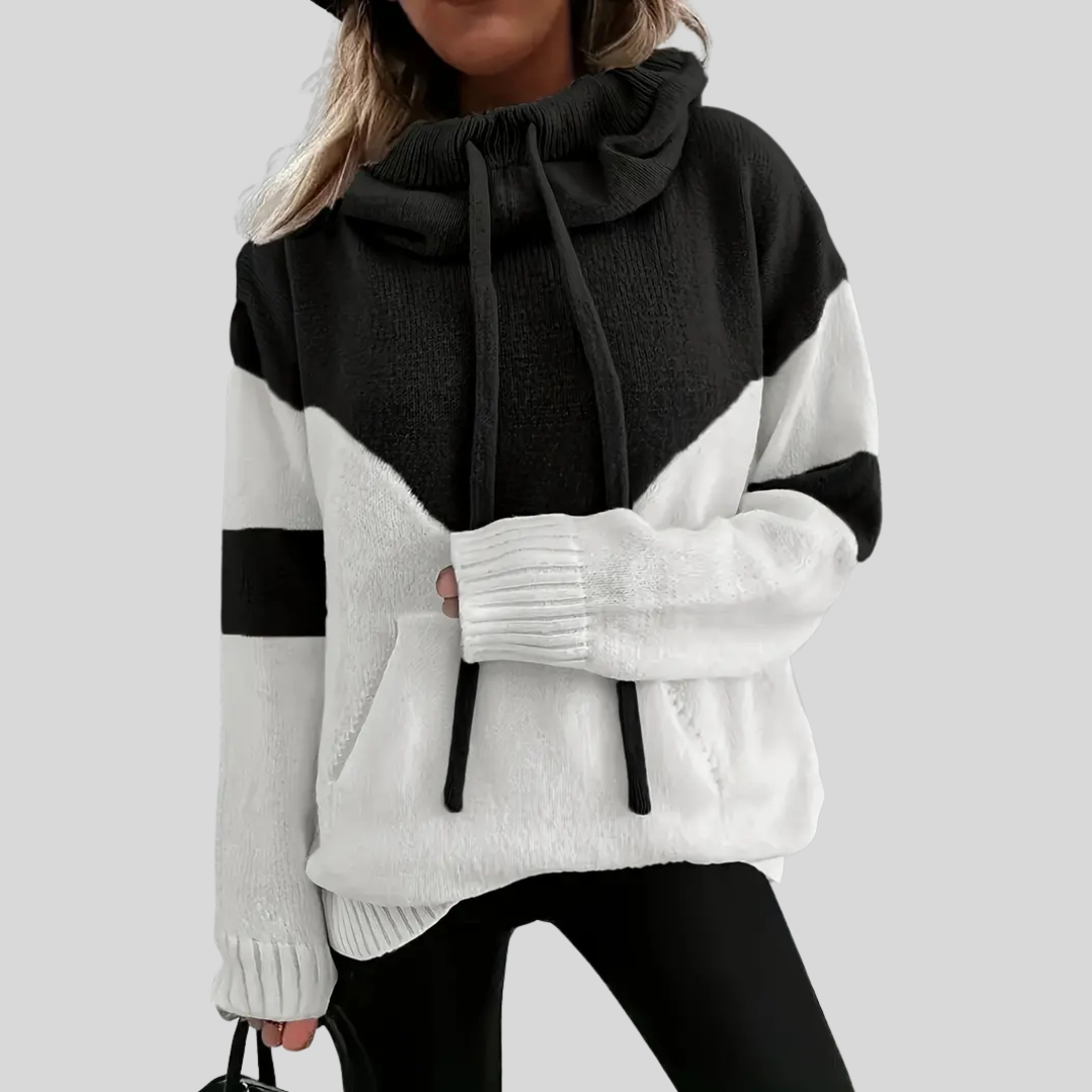 RÍONA™ - Dual-Tone Cosy Hoodie