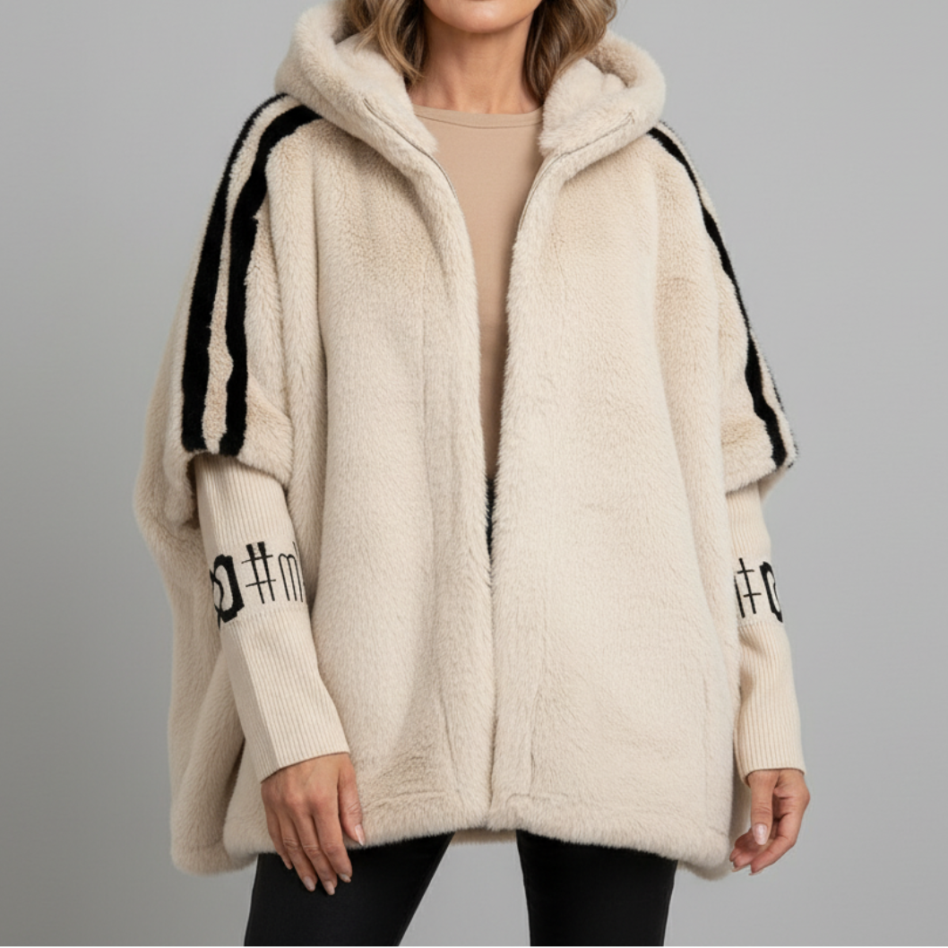 Brielle - Hooded Faux Fur Jacket