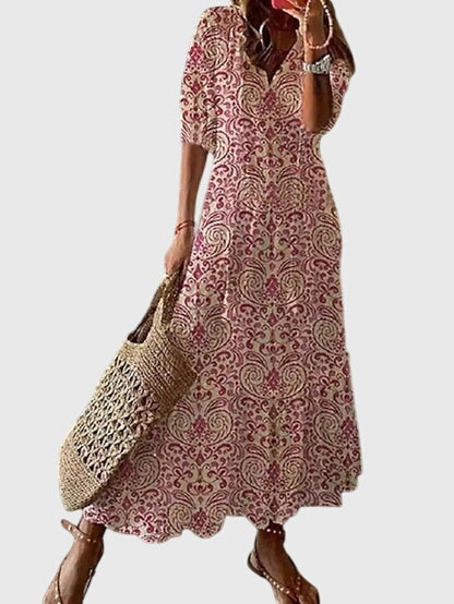 Amara | Women's Boho Vintage Summer Dress