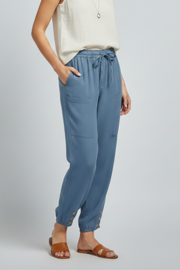 Anna | Women's Casual Trousers with Drawstring Waist