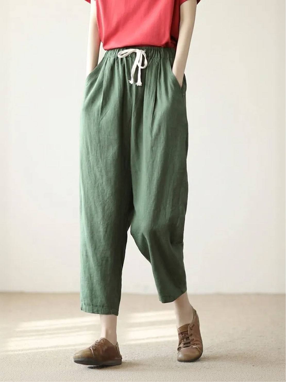 Vivian | Women's Slim Fit Casual Drawstring Pants