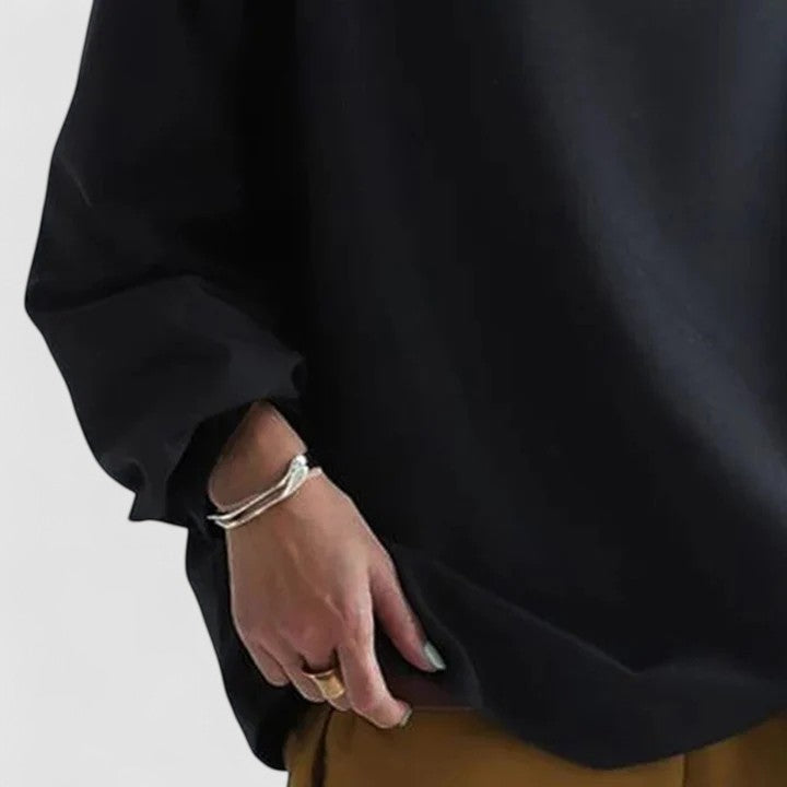 Brenda | Women's High Neck Relaxed Top