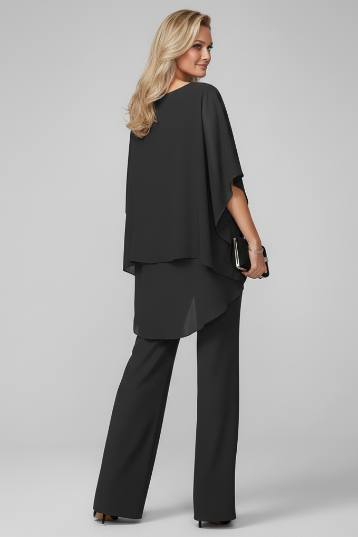 Justine | Women's Off-Shoulder Wide-Leg Jumpsuit