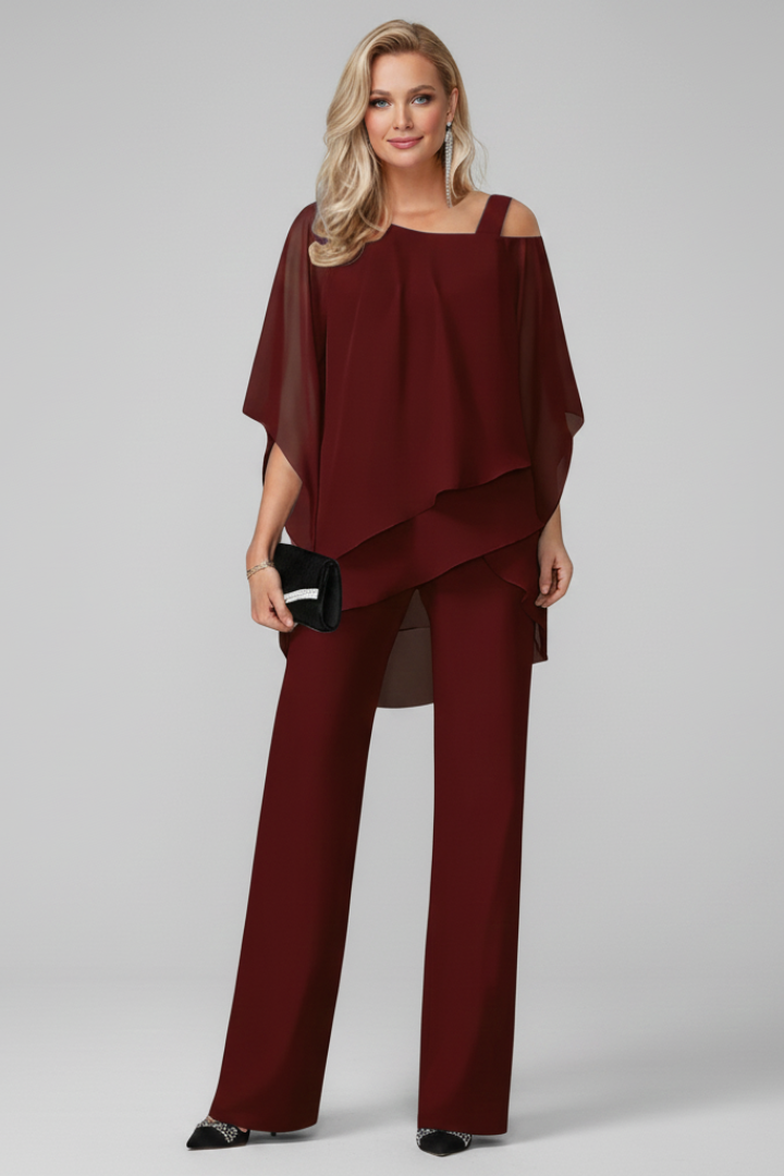 Clara | Women's Off-Shoulder Wide-Leg Jumpsuit