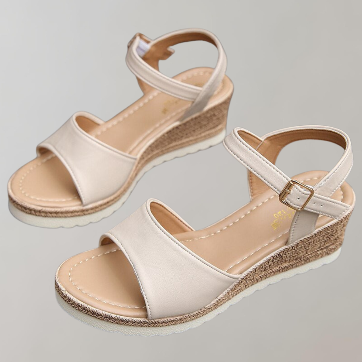 Women's Orthopaedic Wedge Sandals Adjustable Straps Breathable Comfort