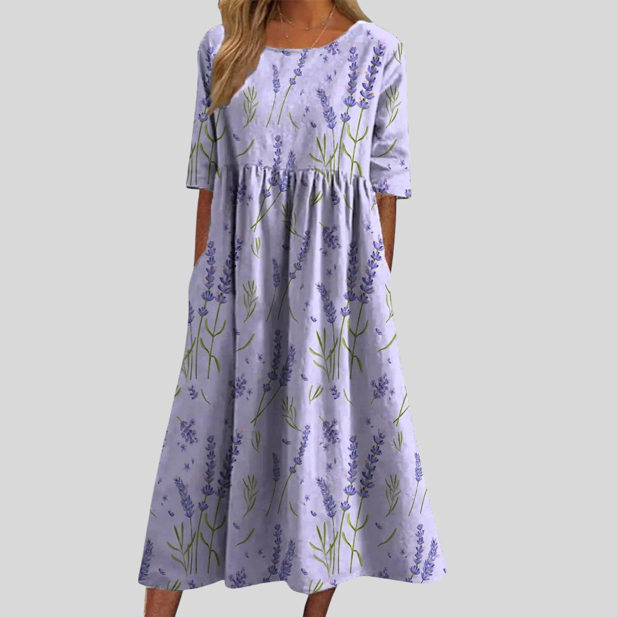 Noelle | Women's Flattering Embroidered Dress