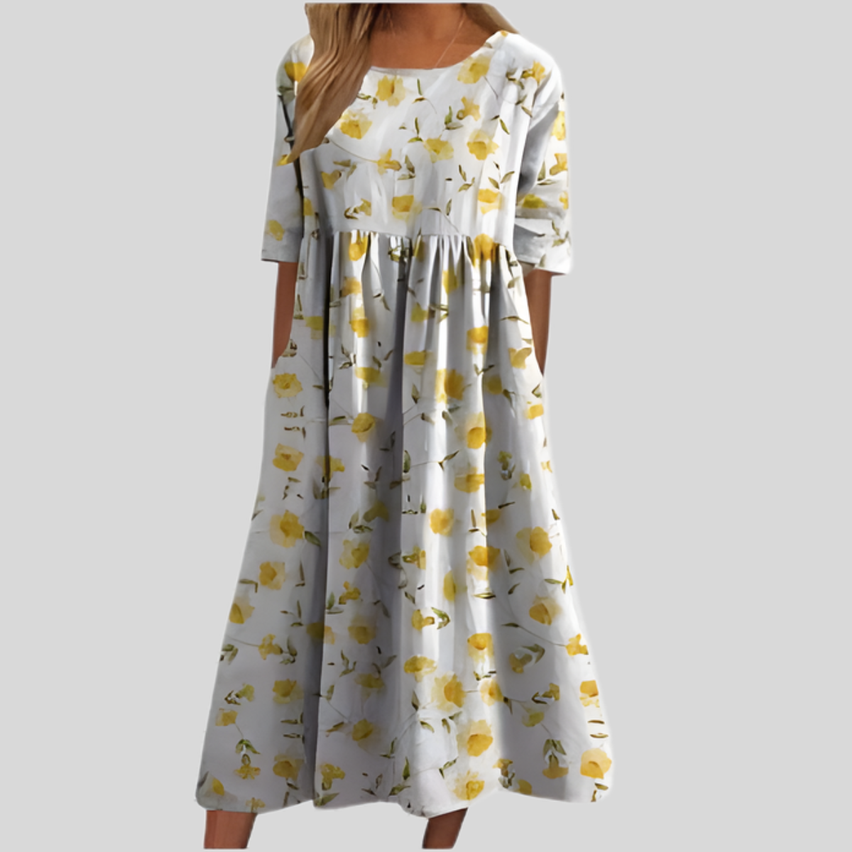 Noelle | Women's Flattering Embroidered Dress