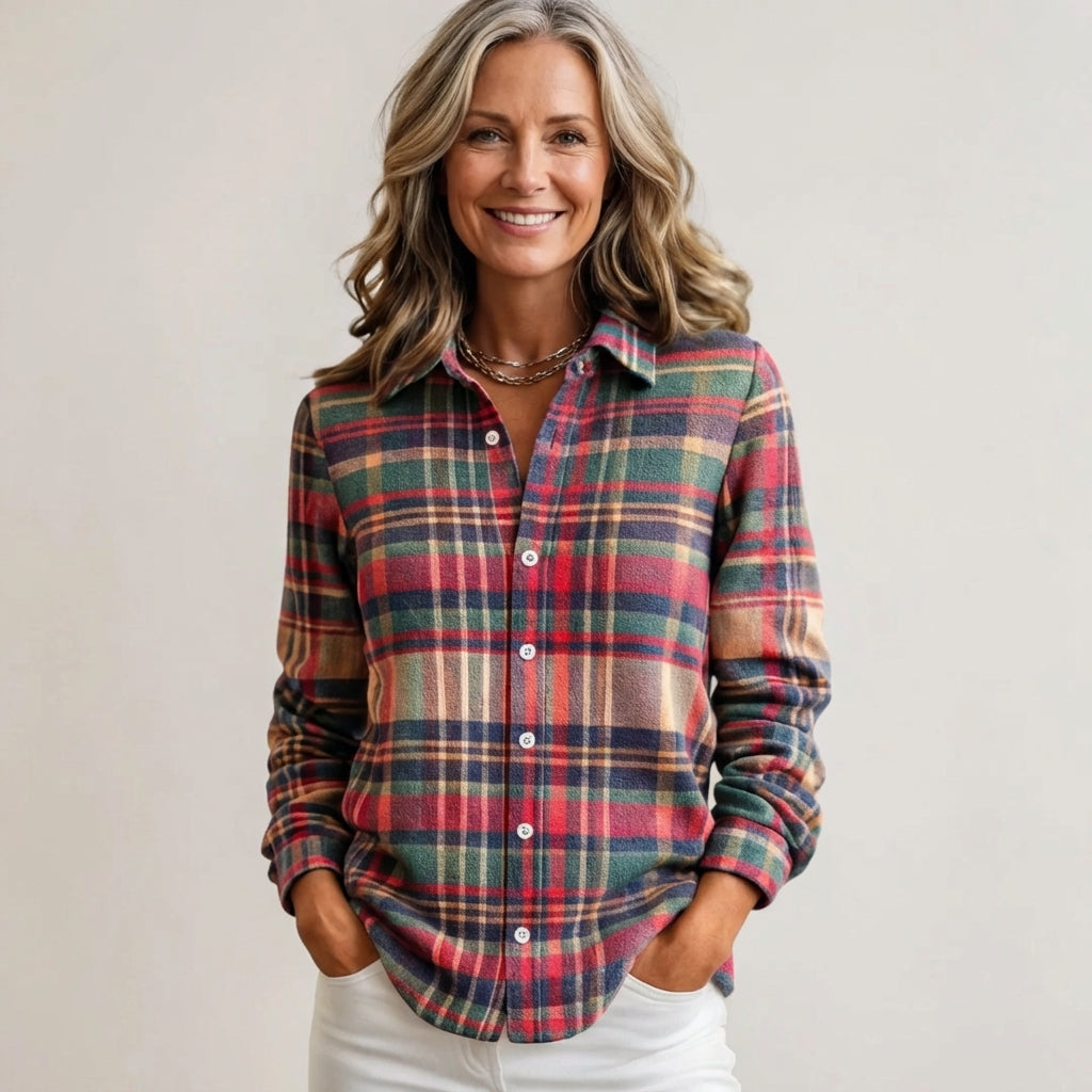 VIANNE – COSY FLANNEL SHIRT