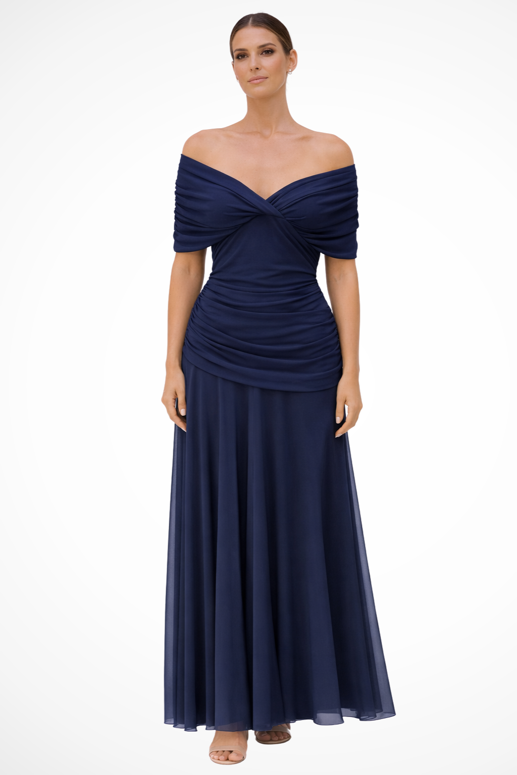 Gina | Women's Off-Shoulder Pleated Summer Dress