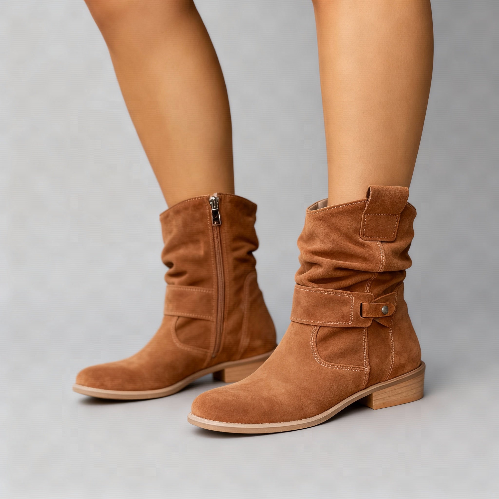 Eleanor | Slouch Mid-Calf Boots