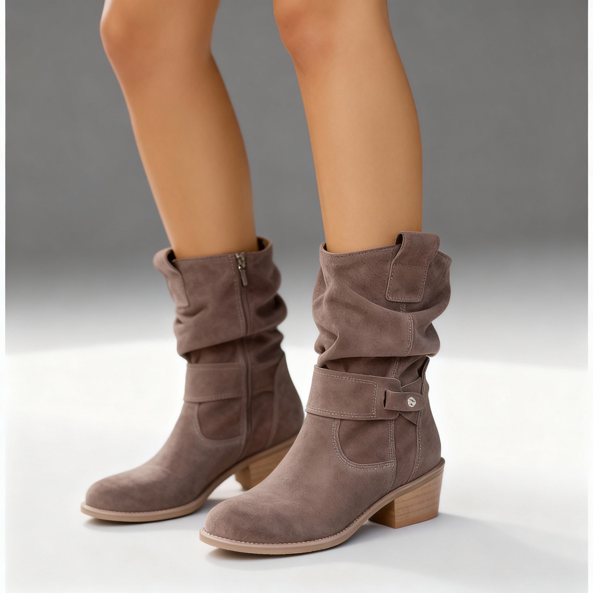 Eleanor | Slouch Mid-Calf Boots