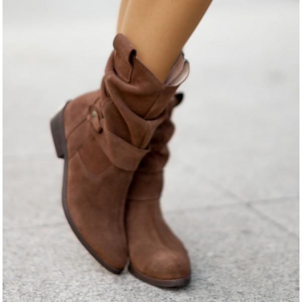 Eleanor | Slouch Mid-Calf Boots