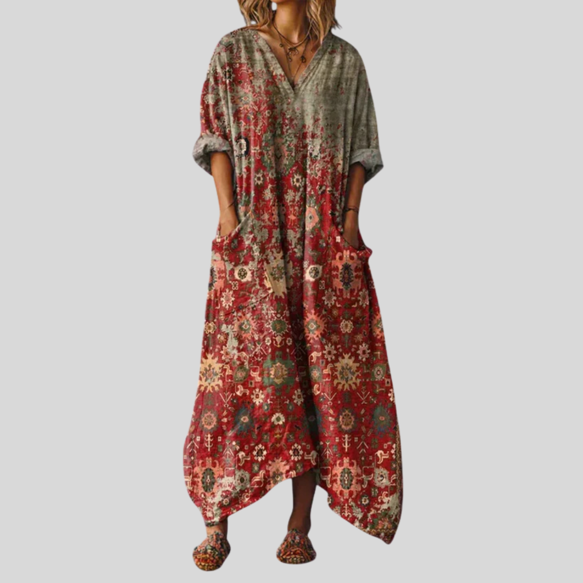 Kiera | Women's Flowing Maxi Dress for Casual & Formal