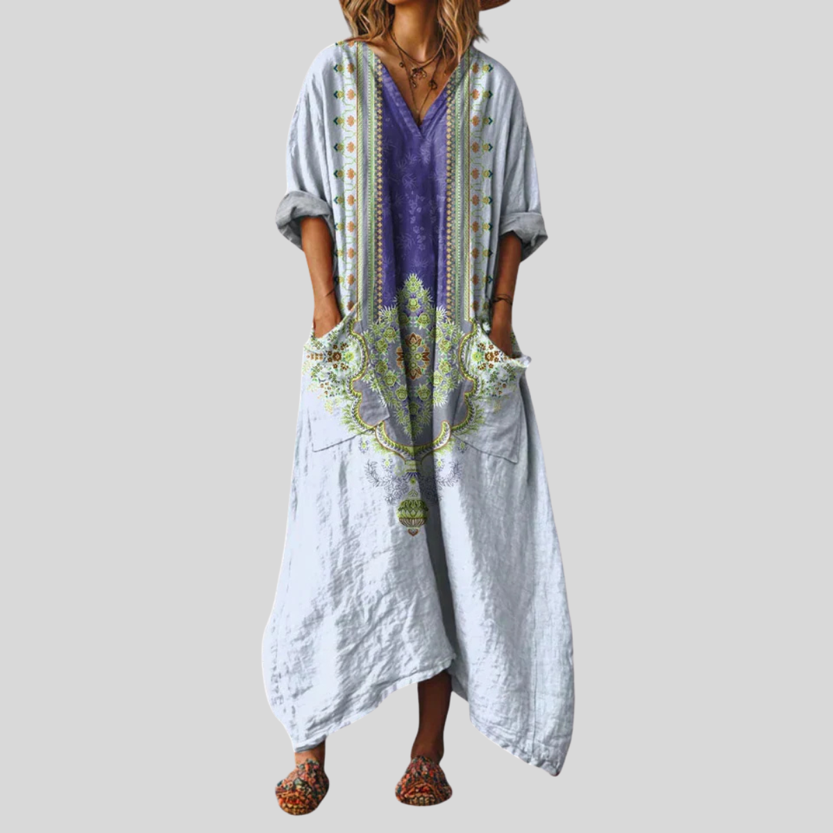 Kiera | Women's Flowing Maxi Dress for Casual & Formal