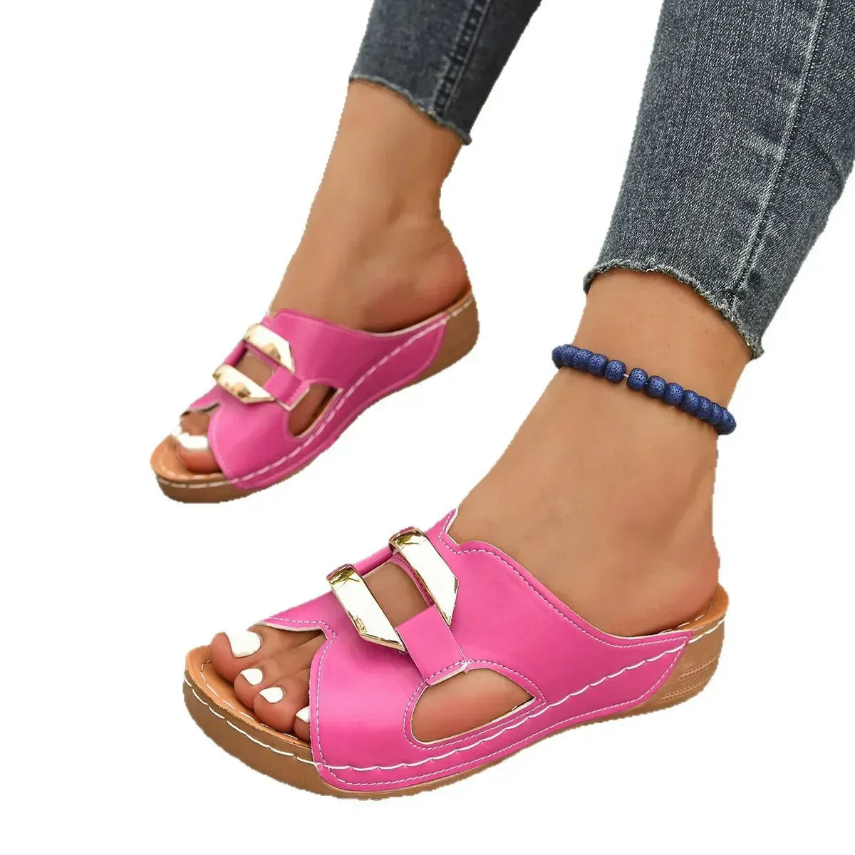 Grace | Women's Orthopedic Wedge Heel Sandals