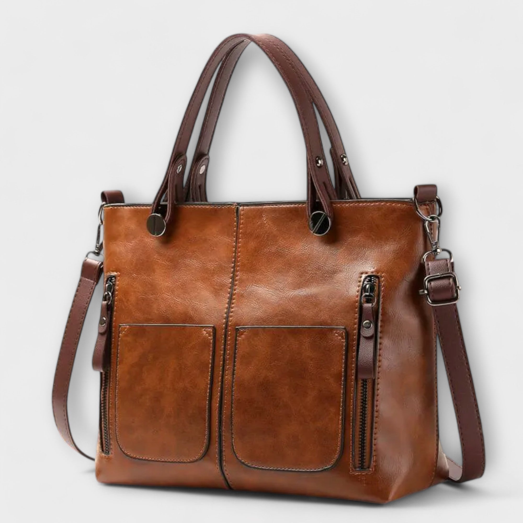 Lora Collection | Leather Tote Bag with Spacious Design | Versatile Style for Any Occasion