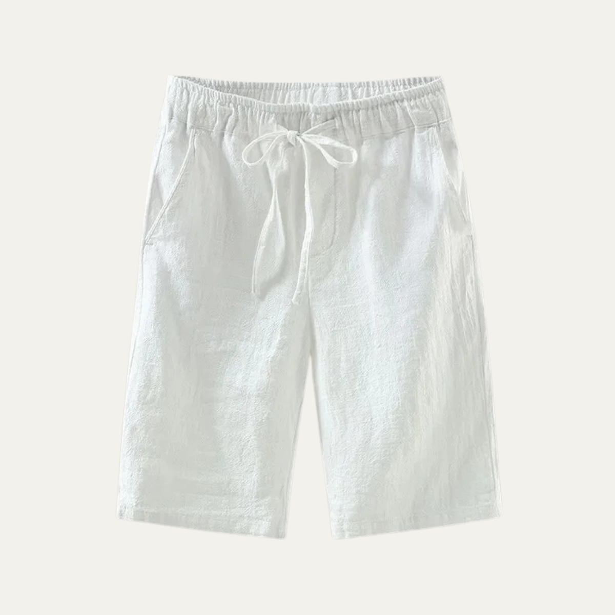 Dominic | Men's Lightweight Cotton-Linen Shorts