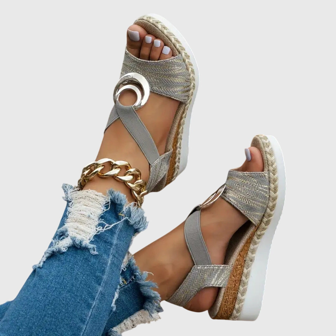 Olivia | Women's Platform Sandals with Arch Support
