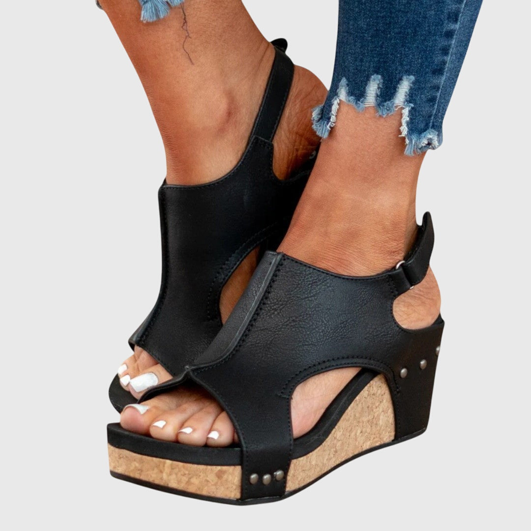 Olivia | Women's Platform Sandals with Arch Support