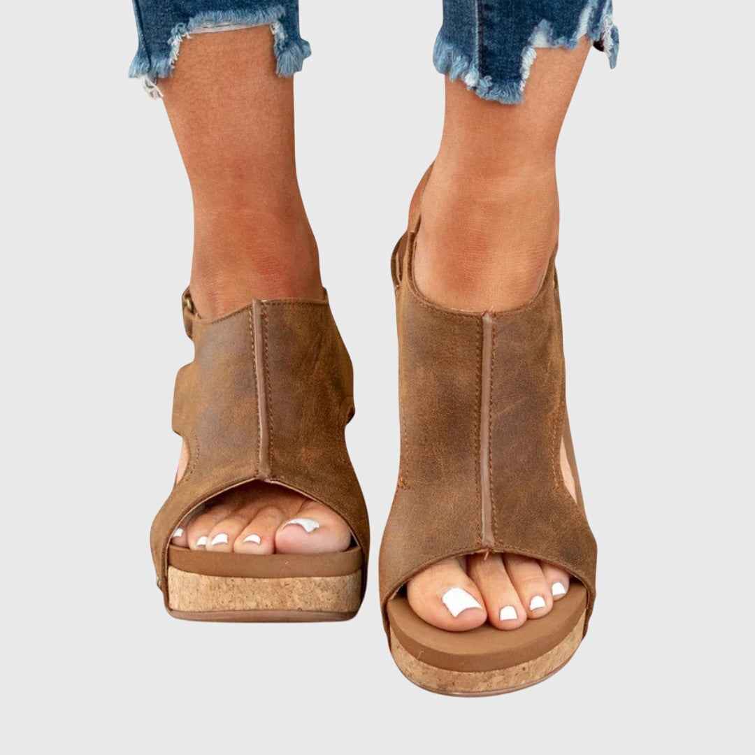 Olivia | Women's Platform Sandals with Arch Support
