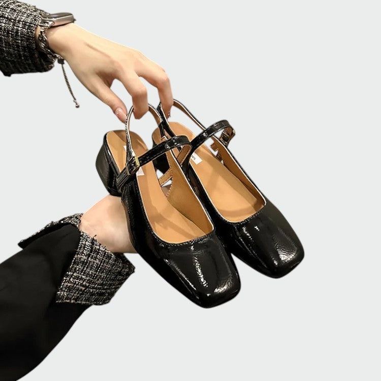 Olivia | Women's Square Toe Mary Jane Shoes