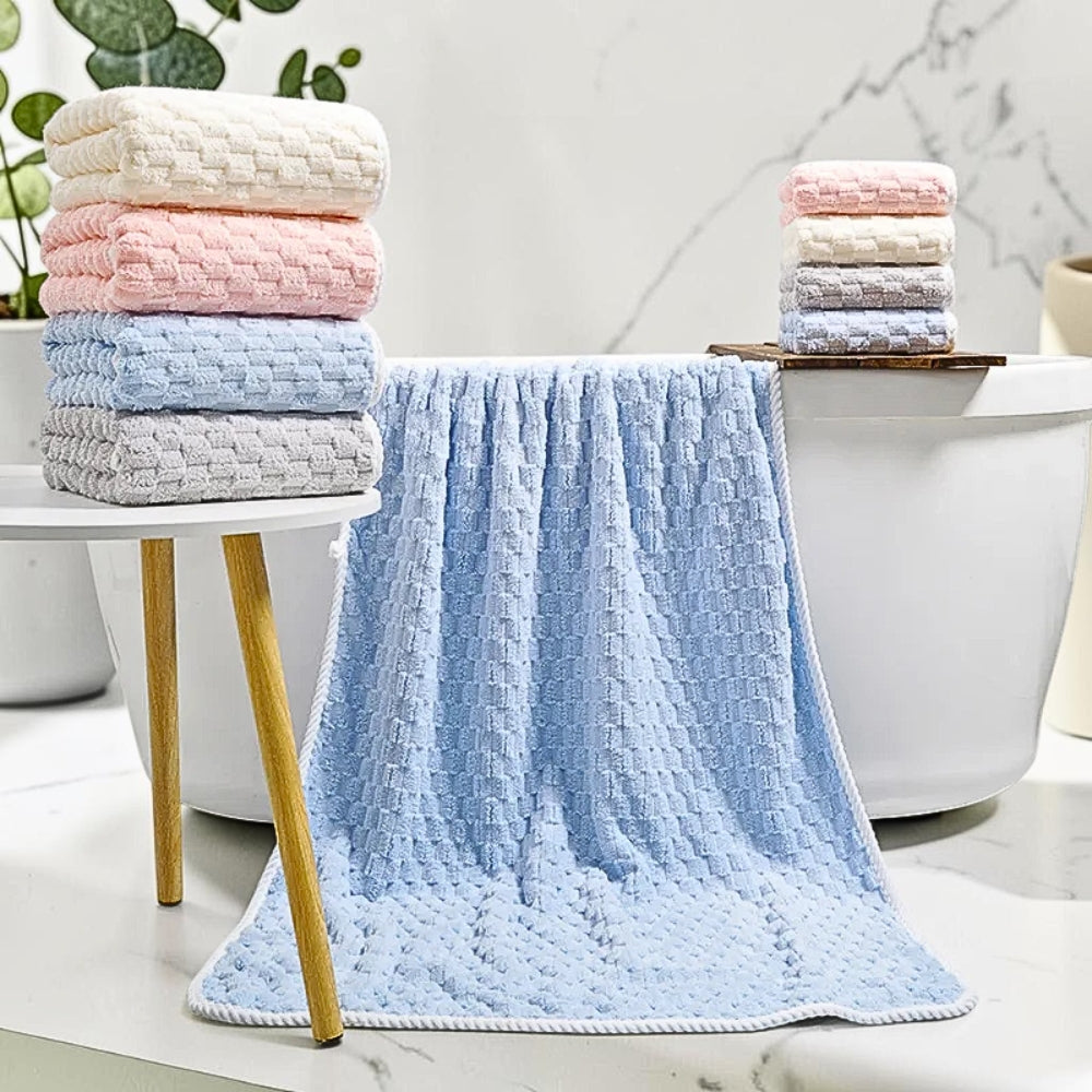 Pure Soft Fleece Towels - 2pc Set