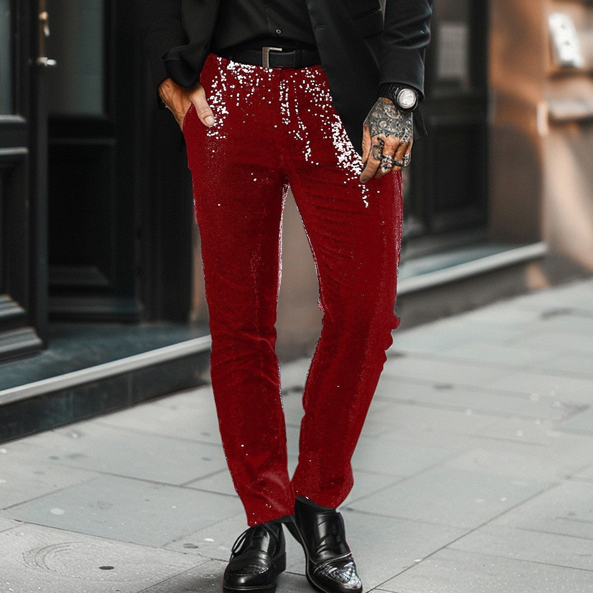 Sterling | Shimmering Statement Trousers
