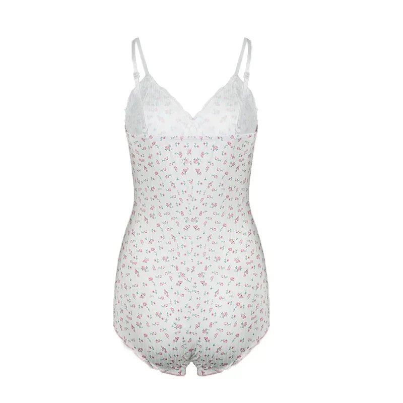 JOY™ – Dreamy Floral Sleeveless Bodysuit