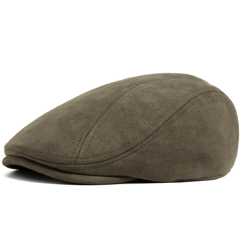 Samuel | Classic Suede Flat Cap
