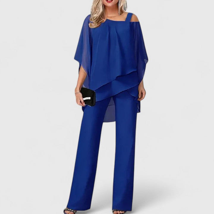 Samantha | Women's Two Piece Pants Set for Casual & Formal