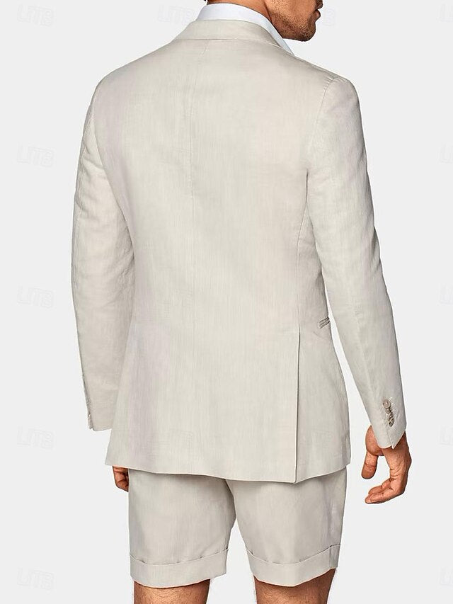 Joseph | Men's Linen Suit with Tailored Fit and Pockets