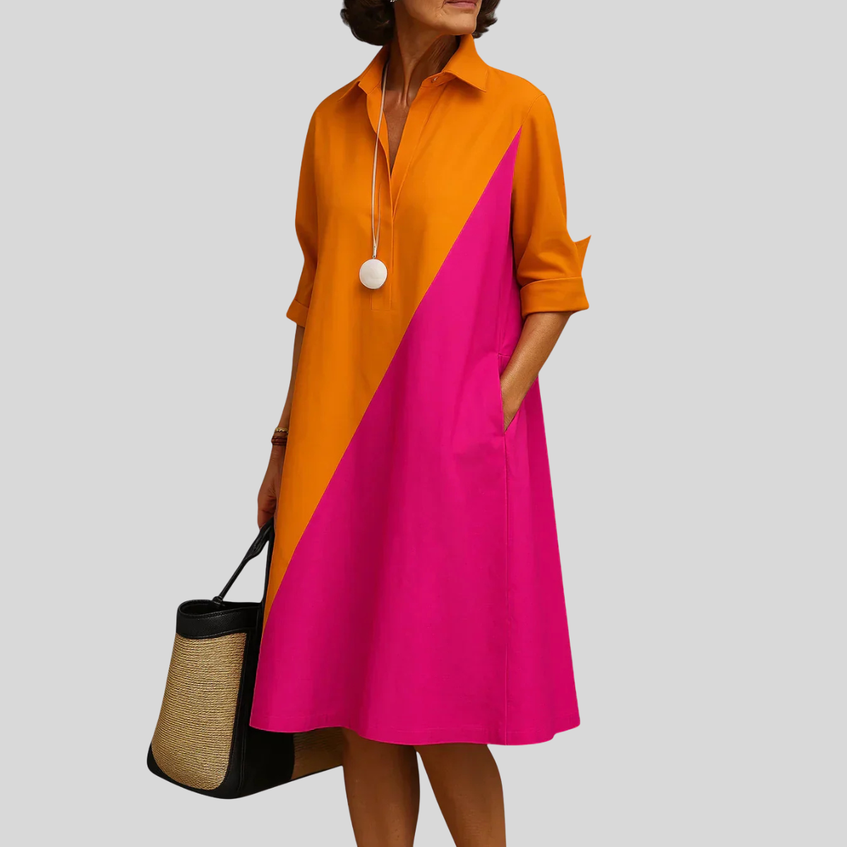 Auryzzella™ | Elegant Midi Dress