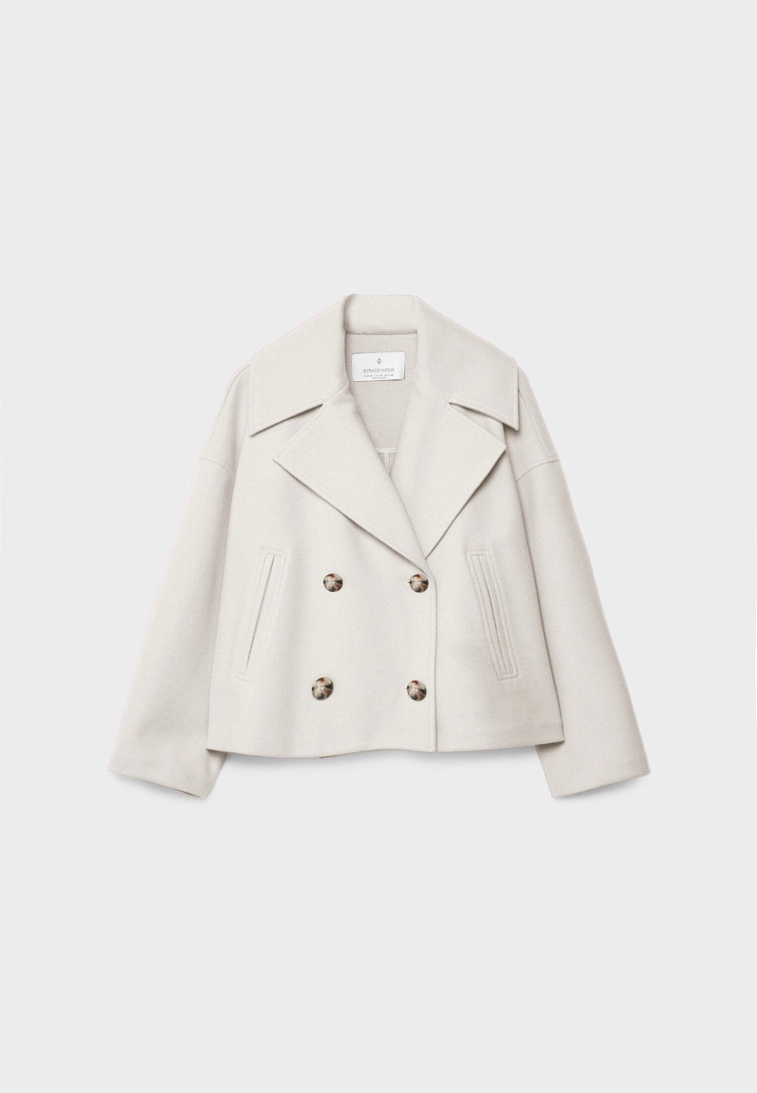 Coat Women - Short Double Breasted Coat